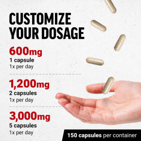 Force Factor, L-аргинин, 150 капсул в Москве - eco-herb.ru | фото