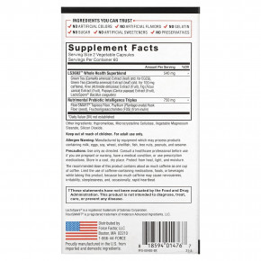 Force Factor, ProbioSlim®, с пребиотической клетчаткой, 120 вегетарианских капсул в Москве - eco-herb.ru | фото