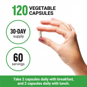 Force Factor, ProbioSlim®, с пребиотической клетчаткой, 120 вегетарианских капсул в Москве - eco-herb.ru | фото