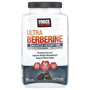 Force Factor, Ultra Berberine ™, шоколад и мята, 60 жевательных таблеток в Москве - eco-herb.ru | изображение Force Factor, Ultra Berberine ™, шоколад и мята, 60 жевательных таблеток в Москве - eco-herb.ru | фото