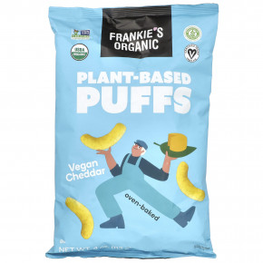 Frankie's Organic, Растительные таблетки, веганский чеддер, 113 г (4 унции) в Москве - eco-herb.ru | изображение Frankie's Organic, Растительные таблетки, веганский чеддер, 113 г (4 унции) в Москве - eco-herb.ru | фото