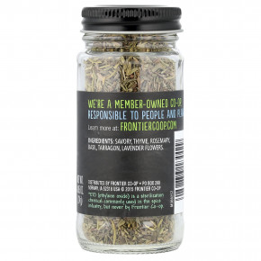 Frontier Co-op, Herbes De Provence, французская смесь с пряной лавандой, 24 г (0,85 унции) (Товар снят с продажи) в Москве - eco-herb.ru | фото