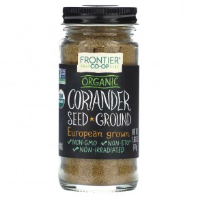 Frontier Co-op, Organic Coriander Seed, Ground, 1.66 oz (47 g) в Москве - eco-herb.ru | фото