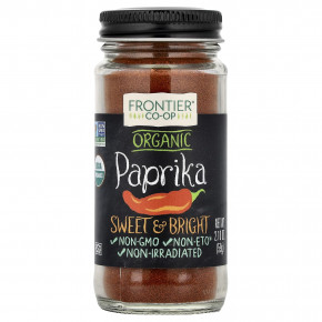 Frontier Co-op, органическая паприка, 59 г (2,1 унции) - описание | фото