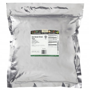 Frontier Co-op, органическая просеянная и нарезанная овсяная овсянка с зелеными кусочками, 453 г (16 унций) в Москве - eco-herb.ru | фото