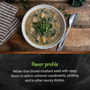 Frontier Co-op, Органические цельные семена желтой горчицы, 453 г (16 унций) в Москве - eco-herb.ru | фото