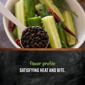 Frontier Co-op, Органические цельные зерна черного перца, 16 унций (453 г) в Москве - eco-herb.ru | фото