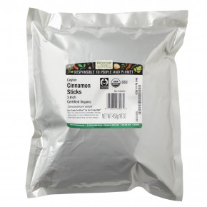 Frontier Co-op, органические палочки цейлонской корицы, 3 дюйма (3 дюйма), с соблюдением принципов справедливой торговли, 453 г (16 унций) в Москве - eco-herb.ru | фото