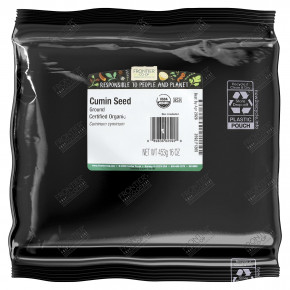 Frontier Co-op, органические семена зиры, молотые, 453 г (16 унций) в Москве - eco-herb.ru | фото