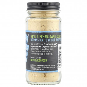 Frontier Co-op, Органический молотый имбирь, 37 г (1,31 унции) (Товар снят с продажи) в Москве - eco-herb.ru | фото