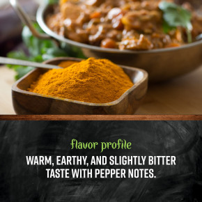 Frontier Co-op, органический молотый корень куркумы, 453 г (16 унций) в Москве - eco-herb.ru | фото