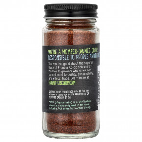 Frontier Co-op, органический молотый перец гуахильо, 59 г (2,08 унции) в Москве - eco-herb.ru | фото