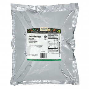 Frontier Co-op, органический нарезанный и просеянный корень одуванчика, 453 г (16 унций) в Москве - eco-herb.ru | фото