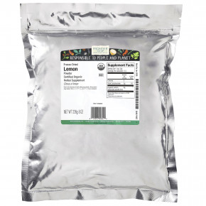 Frontier Co-op, органический сублимированный лимонный порошок, 226 г (8 унций) в Москве - eco-herb.ru | фото