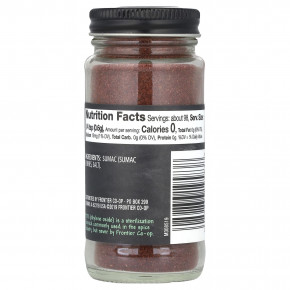 Frontier Co-op, Сумах молотый, 59 г (2,1 унции) в Москве - eco-herb.ru | фото