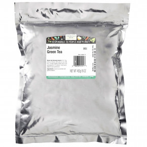 Frontier Co-op, зелёный чай с жасмином, 453 г (16 унций) в Москве - eco-herb.ru | фото