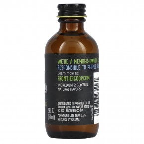 Frontier Co-op, Земляничный ароматизатор, безалкогольный, 2 жидких унции (59 мл) (Товар снят с продажи) в Москве - eco-herb.ru | фото