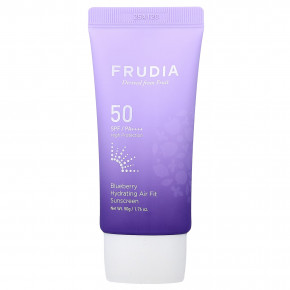Frudia, увлажняющий солнцезащитный крем с голубикой, SPF 50 PA++++, 50 г (1,76 унции) - описание | фото