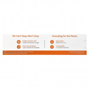 Full Circle, Компостируемые пакеты для снеков на молнии, 25 пакетиков в Москве - eco-herb.ru | изображение Full Circle, Компостируемые пакеты для снеков на молнии, 25 пакетиков в Москве - eco-herb.ru | фото