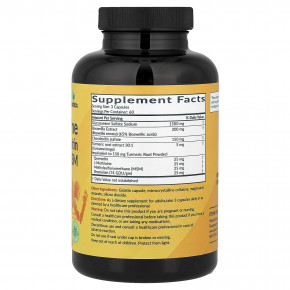 Futurebiotics, глюкозамин, хондроитин, куркума и МСМ, 180 капсул в Москве - eco-herb.ru | фото