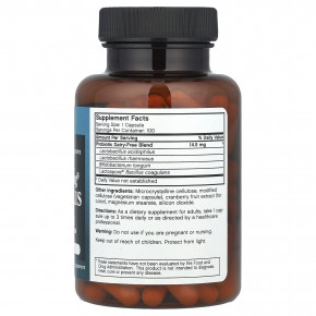 Futurebiotics, Longest Living® Acidophilus, 100 вегетарианских капсул в Москве - eco-herb.ru | фото