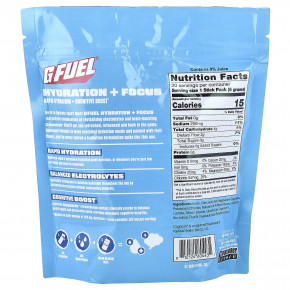 G FUEL, Hydration + Focus, смесь для приготовления электролитического напитка с Cognizin®, со вкусом клубники, 20 пакетиков-стиков по 6 г (0,21 унции) в Москве - eco-herb.ru | фото