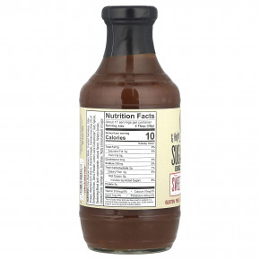 G Hughes, Соус для барбекю без сахара, сладкий и пряный, 510 г (18 унций) в Москве - eco-herb.ru | фото