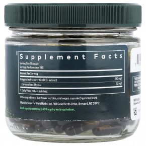 Gaia Herbs, масло орегано, 180 капсул Phyto-Caps® в Москве - eco-herb.ru | фото