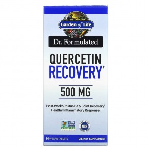 Garden of Life, Доктор Formulated, Quercetin Recovery, 500 мг, 30 веганских таблеток в Москве - eco-herb.ru | фото