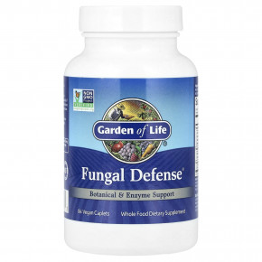 Garden of Life, Fungal Defense®, 84 веганские капсуловидные таблетки - описание | фото