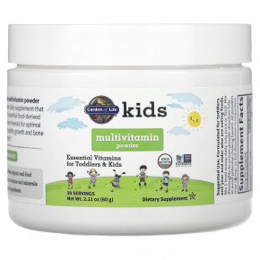 Garden of Life, Kids Multivitamin 2.11 oz (60 g) Powder в Москве - eco-herb.ru | фото