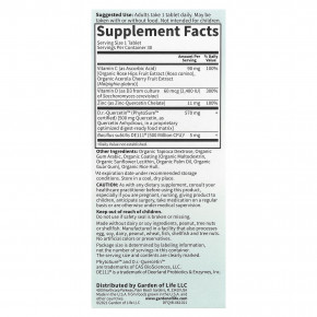 Garden of Life, Компания Dr. Formulated, кверцетин для иммунитета, 500 мг, 30 вегетарианских таблеток в Москве - eco-herb.ru | фото