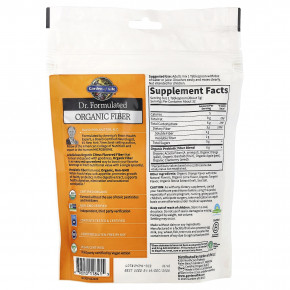Garden of Life, Компания Dr. органическая клетчатка, со вкусом цитрусовых, 223 г (7,9 унции) в Москве - eco-herb.ru | фото