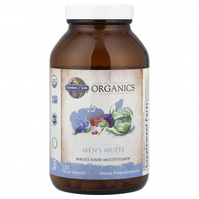 Garden of Life, MyKind Organics, мультивитамины для мужчин, 120 веганских таблеток в Москве - eco-herb.ru | фото