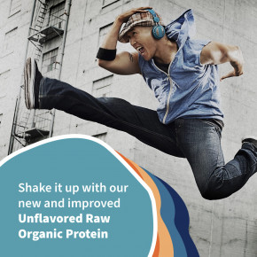 Garden of Life, необработанный органический протеин, без добавок, 560 г (1 фунт 3,75 унции) в Москве - eco-herb.ru | фото