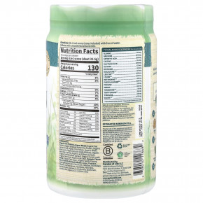 Garden of Life, необработанный органический протеин и зелень, сладкий вкус, 650 г (1 фунт, 6,92 унции) в Москве - eco-herb.ru | фото