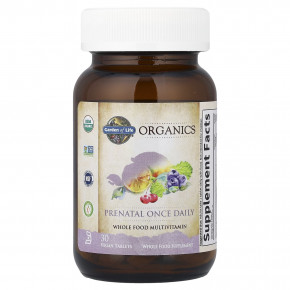 Garden of Life, органический продукт, пренатальный комплекс, одна таблетка в день, 30 веганских таблеток в Москве - eco-herb.ru | изображение Garden of Life, органический продукт, пренатальный комплекс, одна таблетка в день, 30 веганских таблеток в Москве - eco-herb.ru | фото