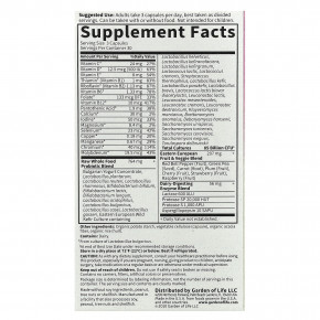 Garden of Life, RAW Probiotics, для женщин, 85 млрд, 85 вегетарианских капсул в Москве - eco-herb.ru | фото