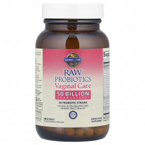Garden of Life, RAW Probiotics, Vaginal Care, добавка для здоровья влагалища, 30 вегетарианских капсул в Москве - eco-herb.ru | изображение Garden of Life, RAW Probiotics, Vaginal Care, добавка для здоровья влагалища, 30 вегетарианских капсул в Москве - eco-herb.ru | фото
