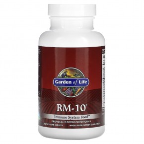 Garden of Life, RM-10, Immune System Food, добавка для укрепления иммунитета, 120 вегетарианских капсул в Москве - eco-herb.ru | фото