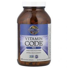 Garden of Life, Vitamin Code, мультивитамины из цельных продуктов для мужчин, 240 вегетарианских капсул в Москве - eco-herb.ru | изображение Garden of Life, Vitamin Code, мультивитамины из цельных продуктов для мужчин, 240 вегетарианских капсул в Москве - eco-herb.ru | фото