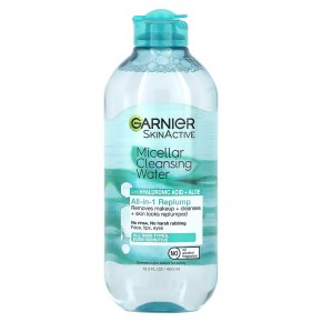 Garnier, SkinActive, мицеллярная очищающая вода с гиалуроновой кислотой и алоэ, 400 мл (13,5 жидк. Унции) в Москве - eco-herb.ru | фото