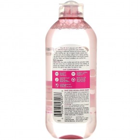 Garnier, SkinActive, мицеллярная очищающая вода с розовой водой и глицерином, 400 мл (13,5 жидк. Унции) в Москве - eco-herb.ru | фото