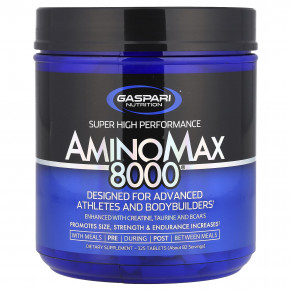 Gaspari Nutrition, AminoMax 8000®, 325 таблеток в Москве - eco-herb.ru | фото