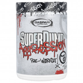 Gaspari Nutrition, SuperPump Aggression ™, предтренировочное средство, Fruit Punch Fury, 360 г в Москве - eco-herb.ru | фото