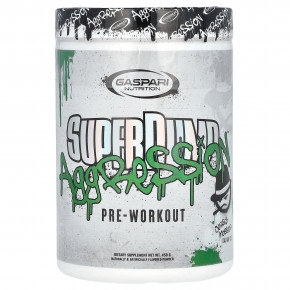 Gaspari Nutrition, SuperPump Aggression Pre-Workout, итальянский лед из джерси, 450 г в Москве - eco-herb.ru | фото