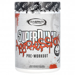 Gaspari Nutrition, SuperPump Aggression Pre-Workout, Mayhem Mango, 450 г в Москве - eco-herb.ru | фото