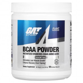 GAT, BCAA Powder, Unflavored, 9.4 oz (266.5 g) в Москве - eco-herb.ru | фото