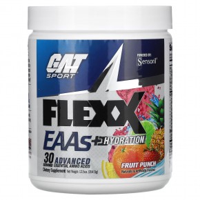 GAT, Flexx EAA + Hydration, фруктовый пунш, 354,9 г (12,5 унции) - описание