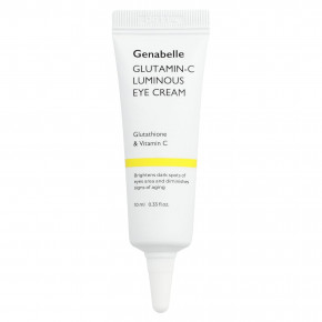 Genabelle, Сияющий крем для кожи вокруг глаз с глутамином, 10 мл (0,33 жидк. Унции) в Москве - eco-herb.ru | фото